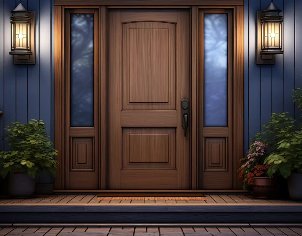 Puertas confeccionadas en Madera